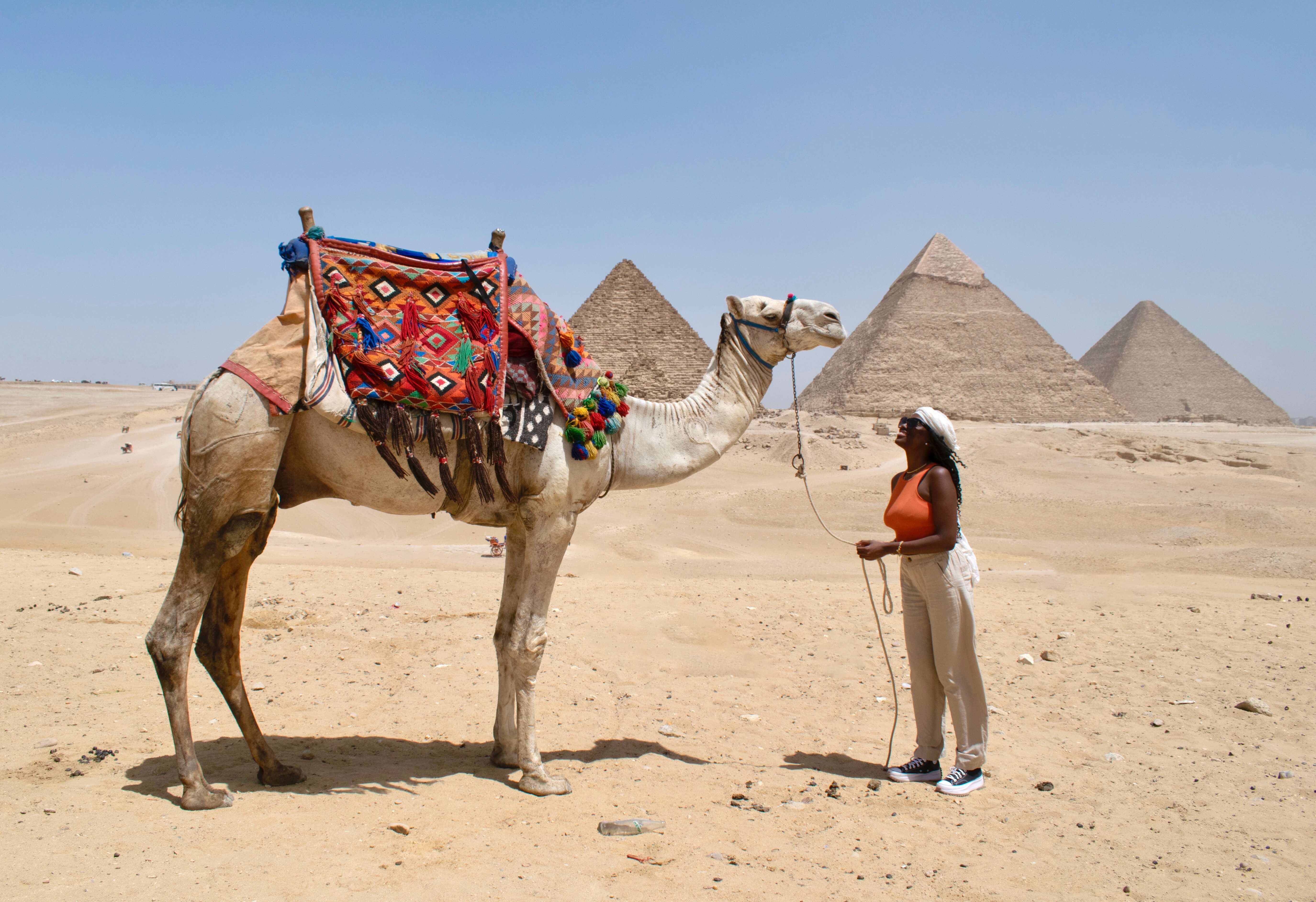 Pirâmides de Gizé ao pôr do sol - Tour fotográfico no Egito